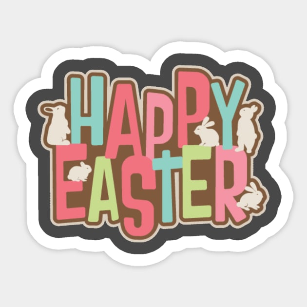 Happy Easter - Cute Gift Sticker by Seopdesigns